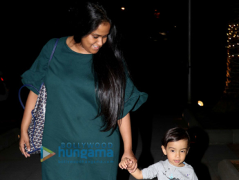 Arpita Khan spotted with her son Ahil