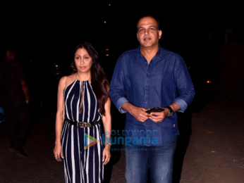 Ashutosh Gowariker snapped with his wife Sunita