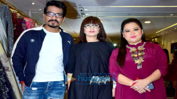 Bharti Singh, Harsh Limbachiyaa visit Neeta Lulla’s store