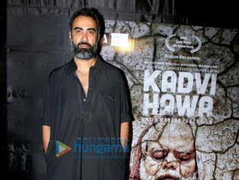 Bhumi Pednekar, Ranvir Shorey and others grace the special screening of 'Kadvi Hawa'