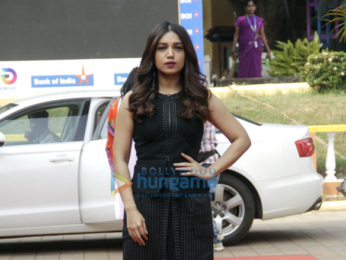 Bhumi Pednekar snapped attending the Masterclass on Breaking Stereotypes at IFFI 2017