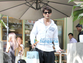 Bipasha Basu and Karan Singh Grover spotted at The Kitchen Garden