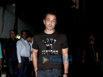 Bobby Deol snapped in Bandra