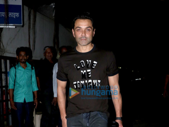 Bobby Deol snapped in Bandra