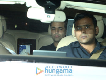 Bollywood stars visit Deepika Padukone's residence for a bash to celebrate Padmavati trailer's success