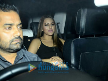 Bollywood stars visit Deepika Padukone's residence for a bash to celebrate Padmavati trailer's success