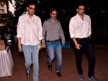 Celebs attend the prayer meet for the late Mohan Kumar