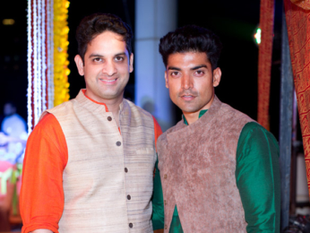 Celebs attend Saurabh Pandey And Zara Barring's Mehndi celebrations