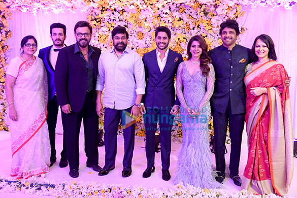 celebs grace samantha and nagas wedding reception 2