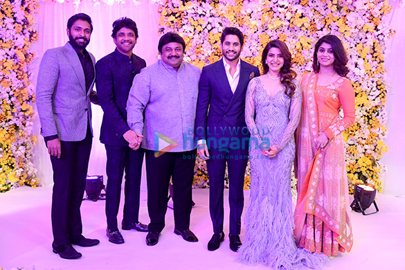 celebs grace samantha and nagas wedding reception 3