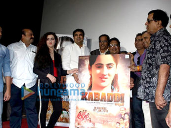 Celebs grace the trailer launch of the film 'Kabaddi'