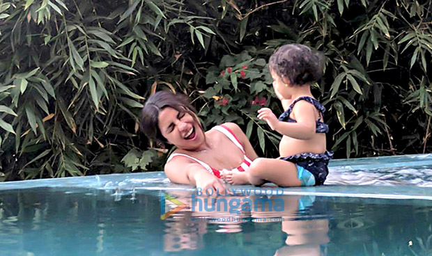 Check out Priyanka Chopra enjoys pool time with her cute niece in Los Angeles1