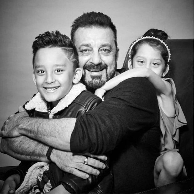 Cute! Sanjay Dutt shares his pictures with his kids on Children's Day (2)