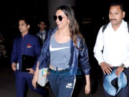 Deepika Padukone and Sunny Leone snapped at airport