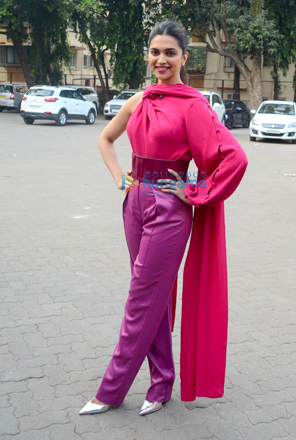 Deepika Padukone promotes ‘Padmavati’ in Mumbai Deepika Padukone promotes ‘Padmavati’ in Mumbai