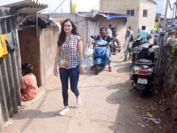 Dia Mirza and Jackky Bhagnani meets kids on Children’s Day at Worli