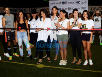 Dino Morea, Mandana Karimi and Shibani Dandekar grace the Roots premiere league match