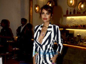 Esha Gupta snapped at Olive in Bandra