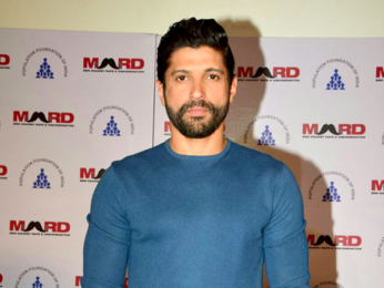 Farhan Akhtar at 'Bas Ab Bahut Ho Gaya' campaign's press conference organized by MARD