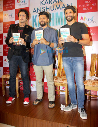 Farhan Akhtar launches Karan Anshuman’s book ‘Kashmir Nama’