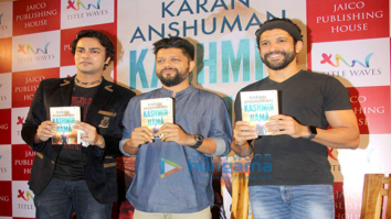 Farhan Akhtar launches Karan Anshuman’s book ‘Kashmir Nama’