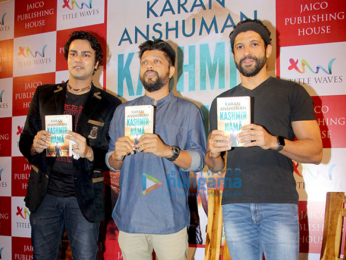 Farhan Akhtar launches Karan Anshuman's book 'Kashmir Nama'