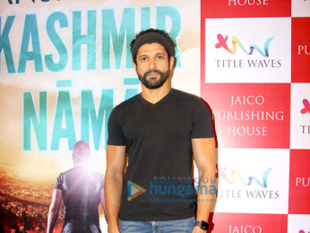 Farhan Akhtar launches Karan Anshuman's book 'Kashmir Nama'