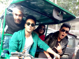 Fukrey Returns team promote their film on the streets of Delhi