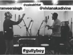 WATCH: Ranveer Singh begins working on his rapping skills with Divine for Gully Boy