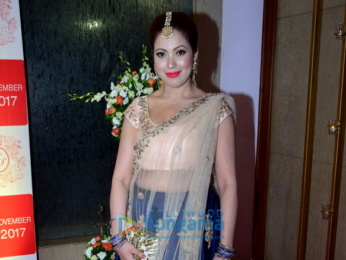 Gurmeet Choudhary at Saurabh Pande's engagement ceremony