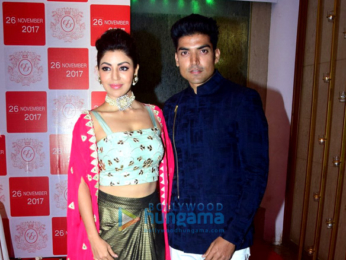 Gurmeet Choudhary at Saurabh Pande's engagement ceremony