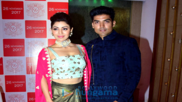 Gurmeet Choudhary at Saurabh Pande’s engagement ceremony