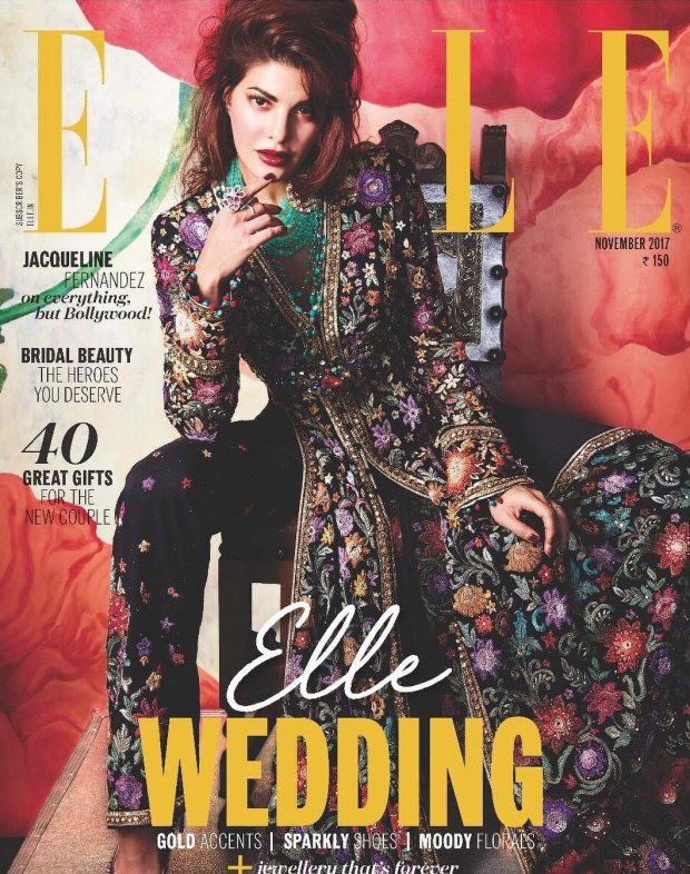 HOTNESS Jacqueline Fernandez is an absolute stunner on Elle magazine's wedding special!
