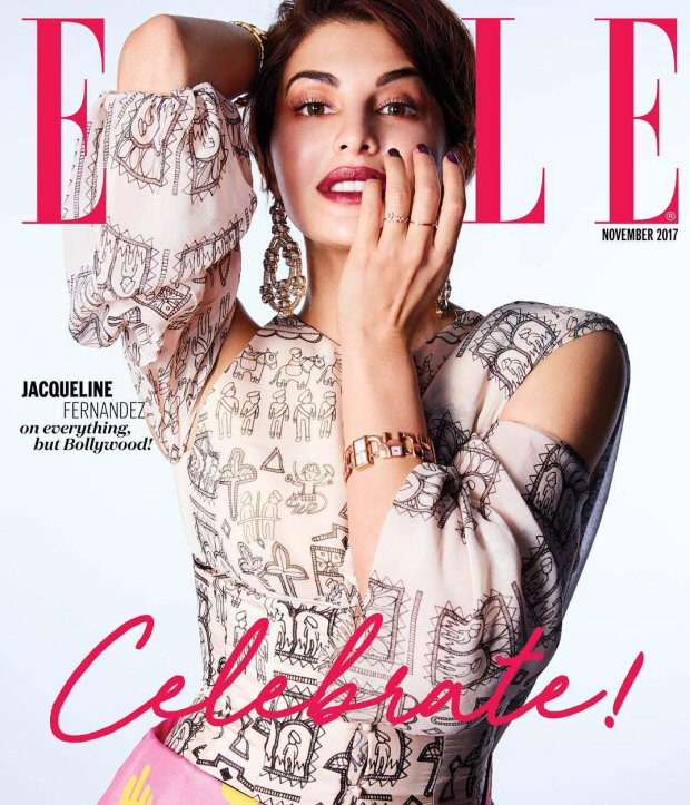 HOTNESS Jacqueline Fernandez is an absolute stunner on Elle magazine's wedding special!3