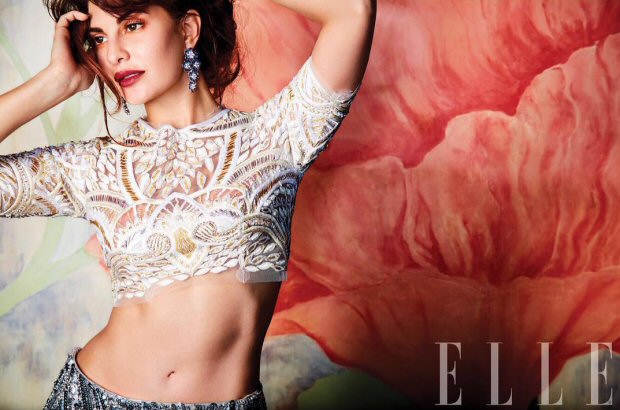 HOTNESS Jacqueline Fernandez is an absolute stunner on Elle magazine's wedding special!4