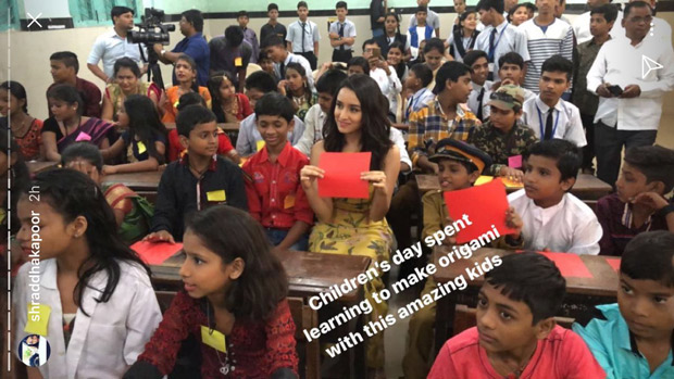 Here’s how Shraddha Kapoor celebrated Children's Day in Mumbai (2)