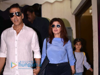Hrithik Roshan and Akshay Kumar's family spotted at PVR Juhu
