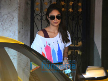 Ileana D'Cruz snapped after her gym session