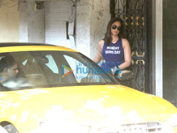 Ileana D’Cruz snapped at the gym