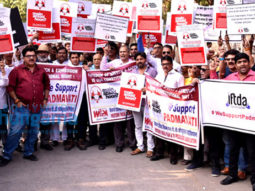 Industry protests against threats being issued against Padmavati
