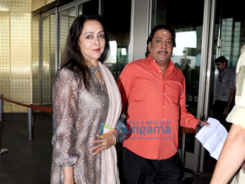 Irrfan Khan, Sunil Grover and Hema Malini snapped at the airport