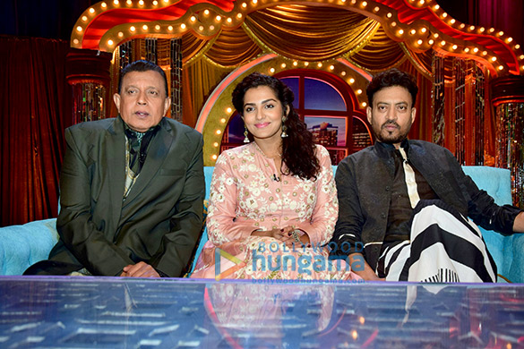 Irrfan Khan and Parvathy promote ‘Qarib Qarib Singlle’ on ‘The Drama Company’ Irrfan Khan and Parvathy promote ‘Qarib Qarib Singlle’ on ‘The Drama Company’