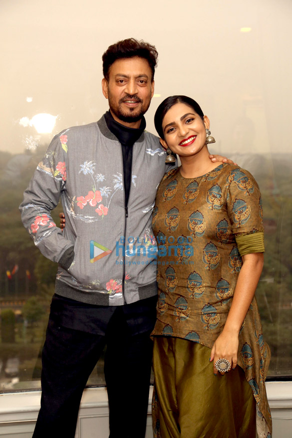 irrfan and parvathy at a photoshoot and press meet 2