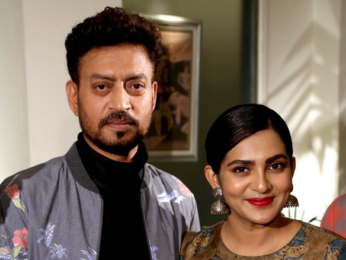 Irrfan Khan and Parvathy Thiruvothu at a Photoshoot and Press Meet for 'Qarib Qarib Singlle'