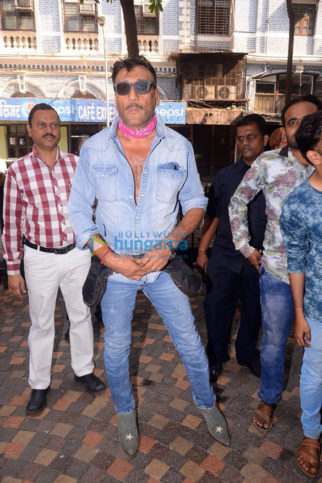 Jackie Shroff graces the screening of the film Hero