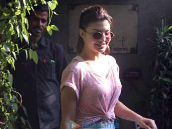 Jacqueline Fernandez snapped at Pali village cafe