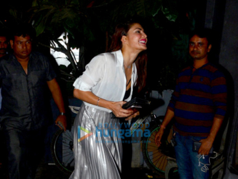 Jacqueline Fernandez spotted at Pali Bhavan after-