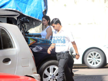 Janhvi Kapoor snapped at the gym