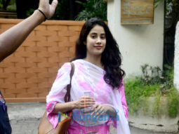 Janhvi Kapoor spotted at dance class