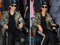 Kangana Ranaut injures her right leg on the sets of Manikarnika